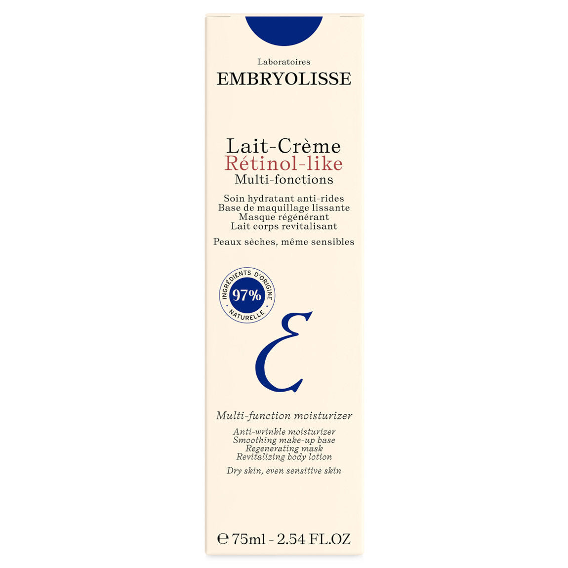 Embryolisse Retinol Lait Cream 2.54 oz
