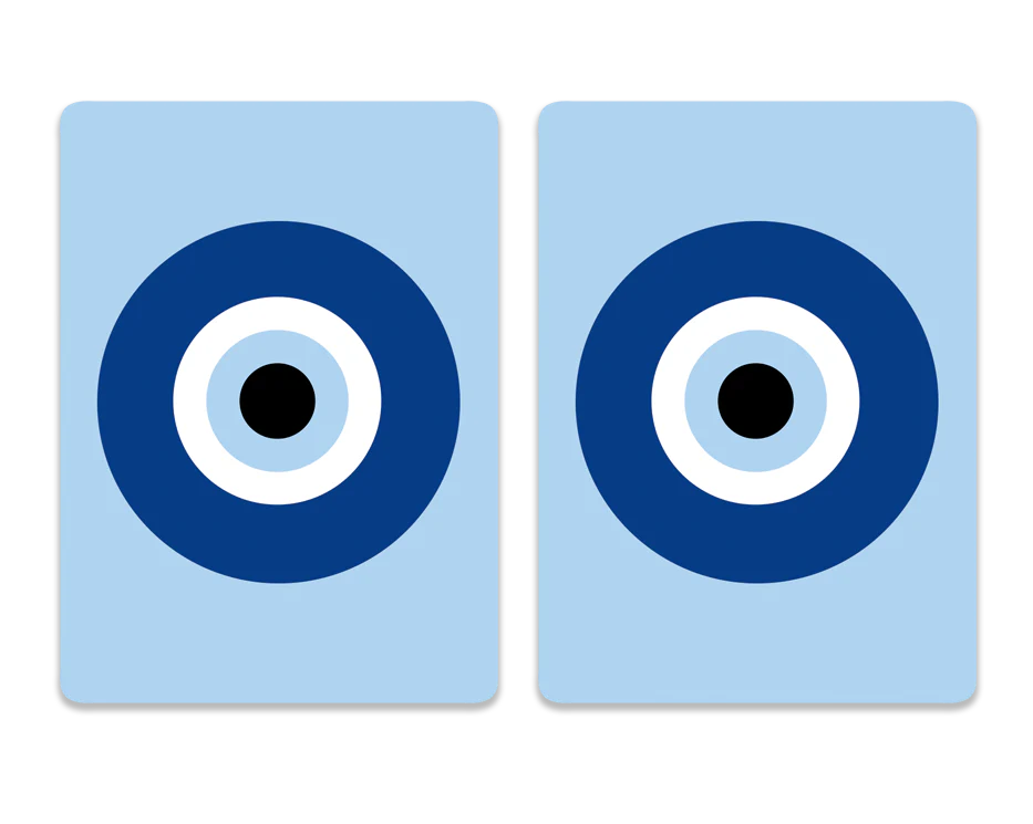 Canastasets cards-plastic PVC playing cards Evil Eye
