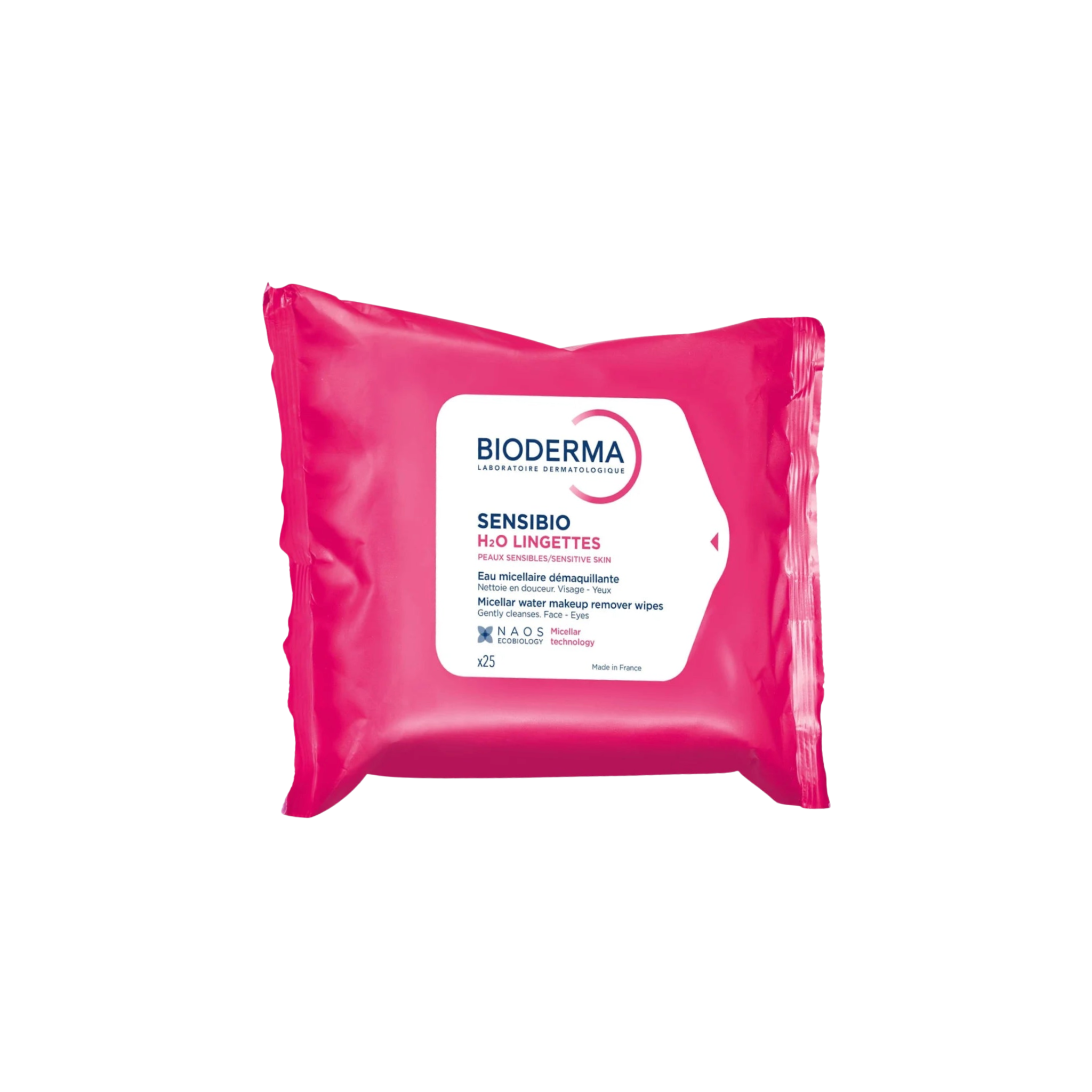 Bioderma Sensibio H2O Wipes 25 ct